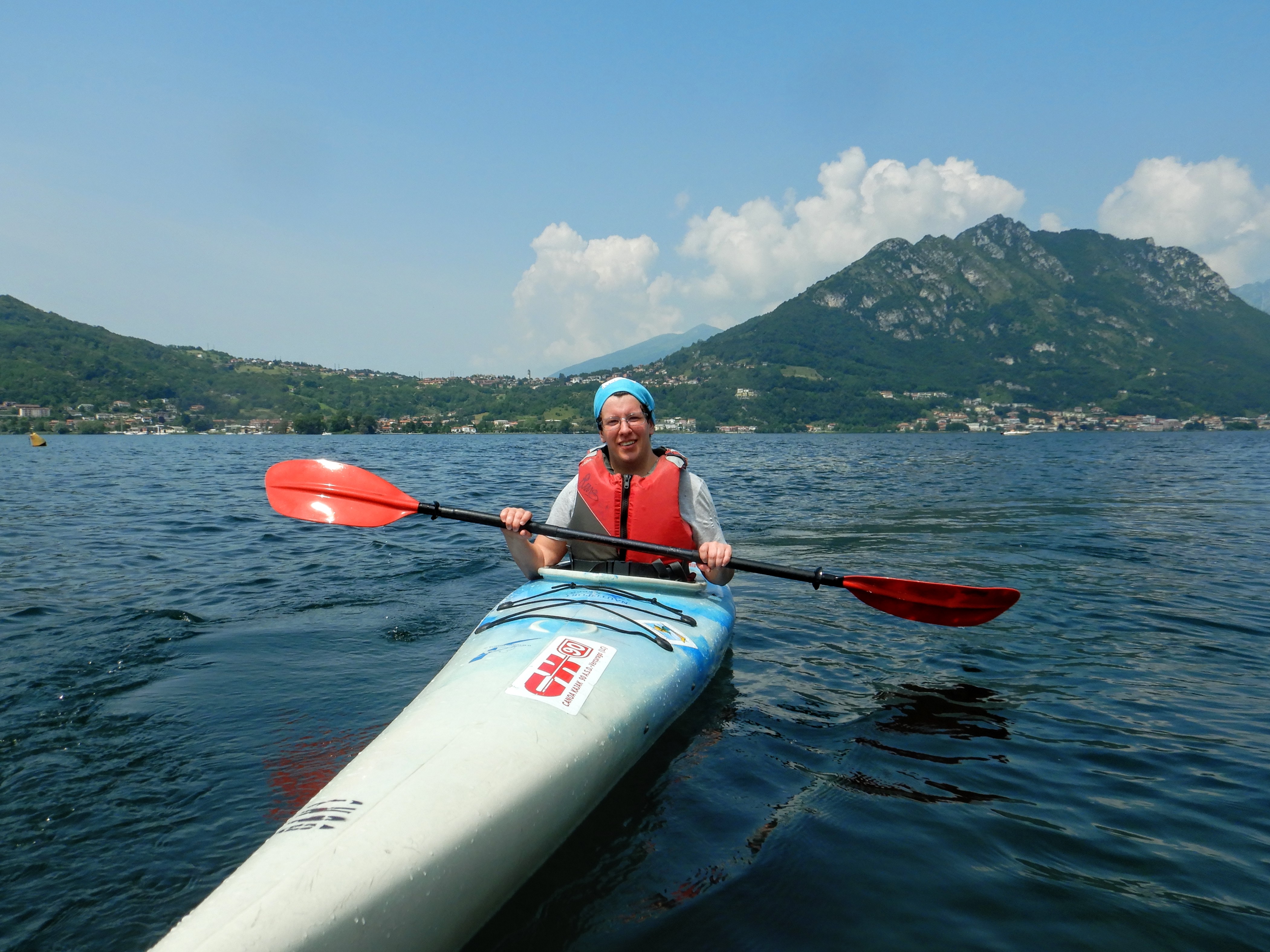 In Kayak a Vercurago